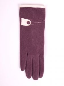 YO RS-145 eleganckie rękawiczki z guziczkiem 24cm