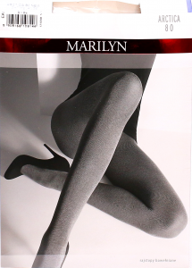 Marilyn ARCTICA 80 R5 modne rajstopy bawełna melange