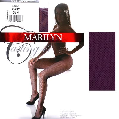 Marilyn Casting 47 R3/4 violet WYPRZEDAŻ kabaretki