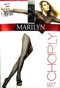 Marilyn Charly 927 R1/2 rajstopy paski black