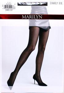 Marilyn Charly X18 R1/2rajstopy black romby
