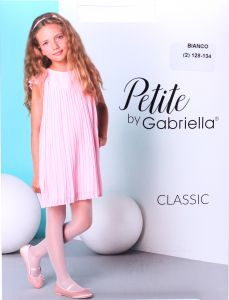 Gabriella Classic 128-134 bianco Petite