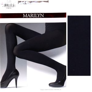 Marilyn COVER 100 R3/4 modne rajstopy micro 100 dark blue