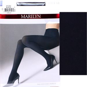 Marilyn COVER 50 M/L modne rajstopy micro 50 blue