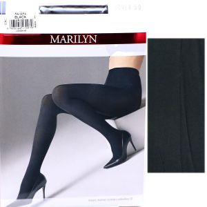 Marilyn COVER 50 M/L modne rajstopy micro 50 fumo