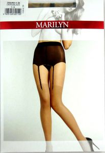 Marilyn Desire K06 R1/2 rajstopy jak pończochy do pasa