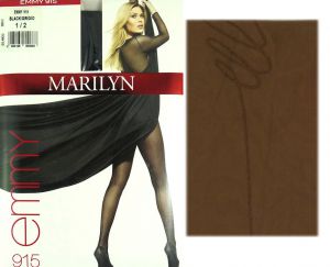 Marilyn EMMY 915 R3/4 rajstopy szew beige/glace