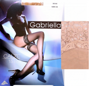 Gabriella Emotion R pończochy samonośne sable