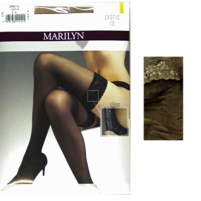 Marilyn erotic 15 R3/4 daino pończochy samonośne