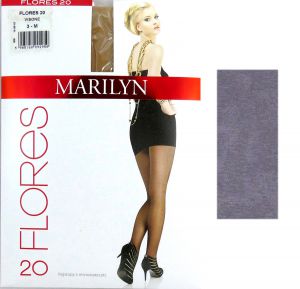 Marilyn FLORES 20 R2 rajstopy grigio