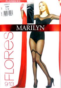 Marilyn FLORES 913 R1/2 rajstopy black