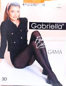 Gabriella GAMA R5 rajstopy wzór 60DEN