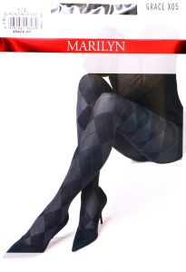 Marilyn Grace X05 R3/4 romby 40DEN