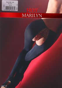 Marilyn Hot H01 R1/2 erotyczne rajstopy open