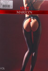 Marilyn Hot H06 R1/2 erotyczne rajstopy open