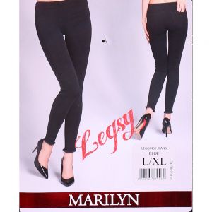 Marilyn Legginsy Jeans S black  WYPRZEDAŻ
