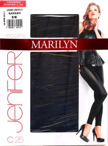 Marilyn Legginsy JENIFER C25 S/M  black WYPRZEDAŻ