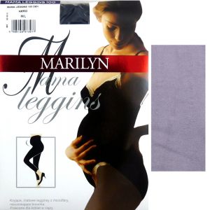 Marilyn Legginsy MAMA 100 S/M grey WYPRZEDAŻ