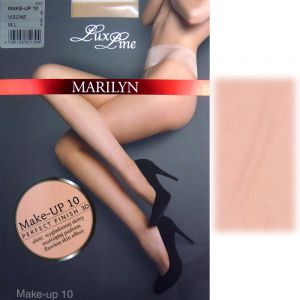 Marilyn Make Up 10 M/L rajstopy visone LUX LINE
