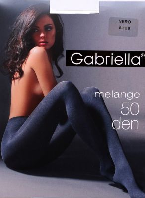Gabriella Melange 50 R3 nero 50 DEN