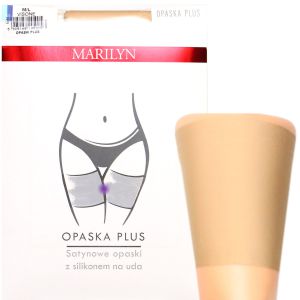 Marilyn OPASKA PLUS XL/2XL satynowe opaski na uda