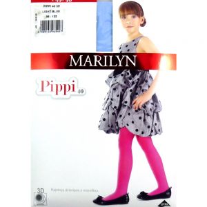 Marilyn Pippi 40 R98-122 rajstopy light blue 40DEN WYPRZEDAŻ