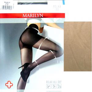 Marilyn RELAX 20 R4 rajstopy beige przeciwżylakowe