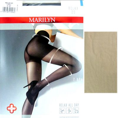 Marilyn RELAX 20 R4 rajstopy visone przeciwżylakowe