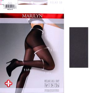 Marilyn RELAX 50 R3 rajstopy grigio przeciwżylakowe