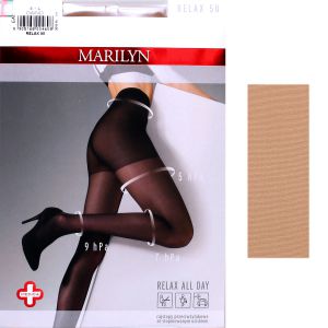 Marilyn RELAX 50 R4 rajstopy visone przeciwżylakowe
