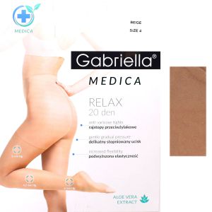 Gabriella Medica RELAX 20 R5 beigo przeciwżylakowe