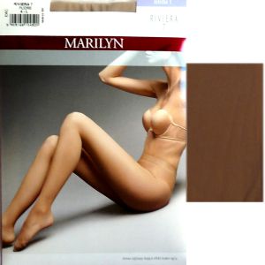 Marilyn Riviera 7 R4 rajstopy efekt MAKE UP\'U beige