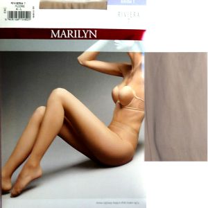 Marilyn Riviera 7 R4 rajstopy efekt MAKE UP\'U poudre