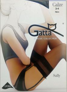 Gatta SALLY R1/2 pończochy do pasa daino