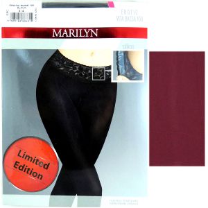 Marilyn EROTIC SHINE 100 R1/2 koronka burgund