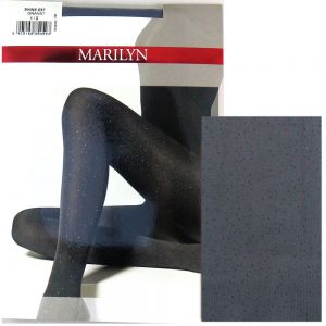 Marilyn SHINE E57 R1/2 rajstopy grey 100