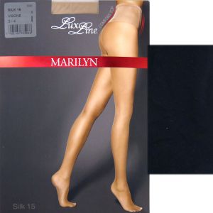 Marilyn SILK 15 R3/4 koronka black Lux Line