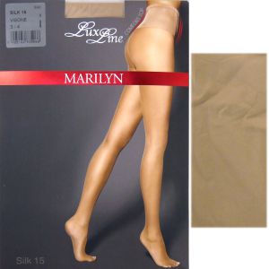 Marilyn SILK 15 R3/4 koronka visone Lux Line