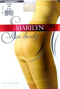 Marilyn SLIM BODY R3  majtki korygujące ecri