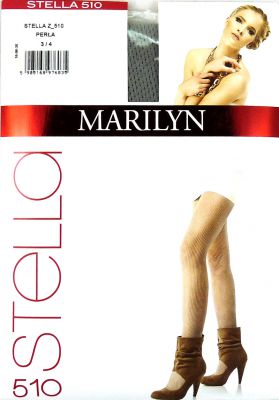 Marilyn STELLA 510 R1/2 rajstopy perle wzór