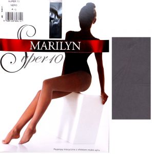 Marilyn SUPER 10 R3 modne rajstopy grey WYPRZEDAŻ