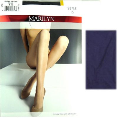 Marilyn SUPER 15 R2 modne rajstopy dark blue