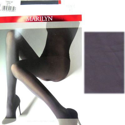 Marilyn Tonic 40 R3 modne rajstopy micro grigio