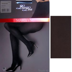 Marilyn TOUCH 40 R1/2 rajstopy brown LUX LINE