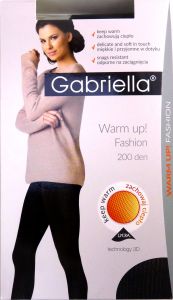 Gabriella Worm Up Fashion R2 nero 200 DEN